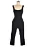 Speechless Solid Black Jumpsuit Size M - photo 1