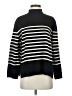 H&M Stripes Black Turtleneck Sweater Size S - photo 1