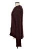 Bishop + Young Tweed Burgundy Pullover Sweater Size M - photo 5