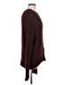Bishop + Young Tweed Burgundy Pullover Sweater Size M - photo 4