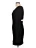 Helmut Lang Solid Black Cocktail Dress Size L - photo 5