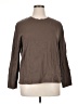 Koolaburra 100% Cotton Brown Long Sleeve Top Size XL - photo 1