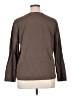 Koolaburra 100% Cotton Brown Long Sleeve Top Size XL - photo 2