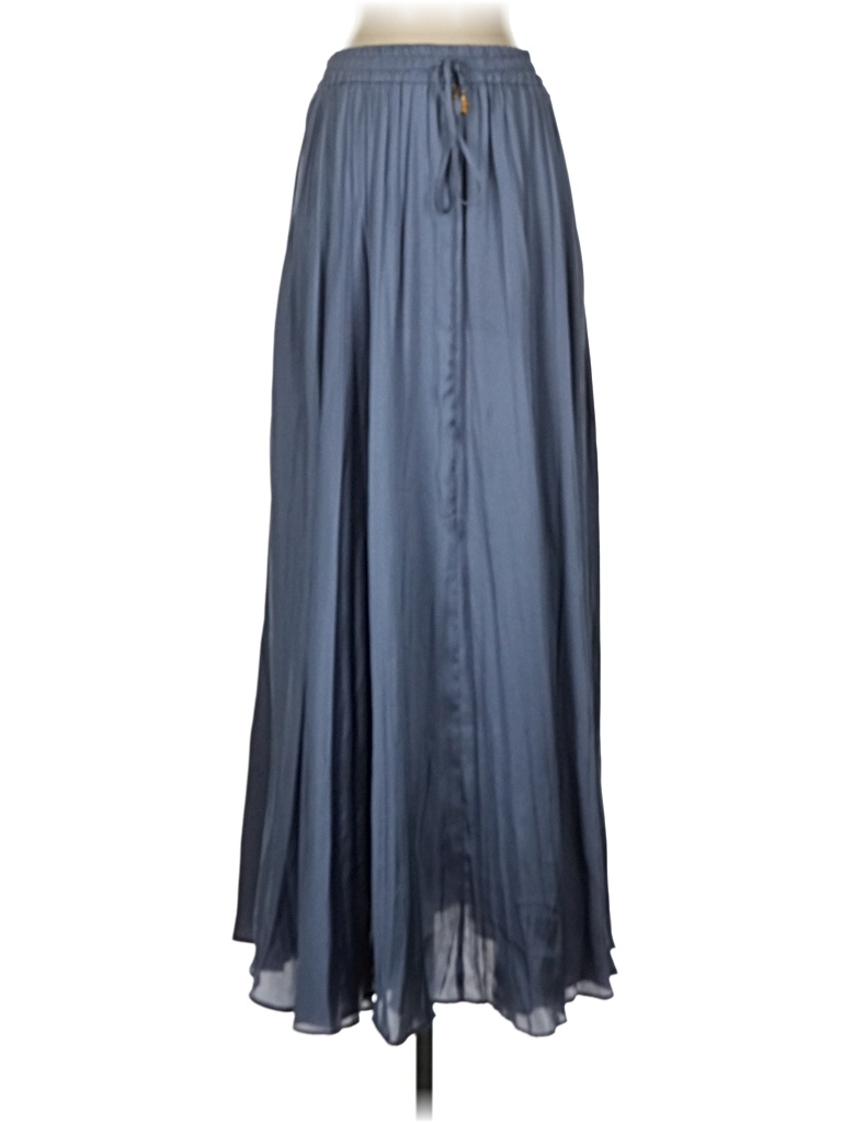 Pre-owned Zara Formal Skirt In Blue
