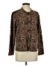J.Jill Animal Print Brown Cardigan Size S - photo 1