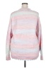 Current Mood Stripes Pink Turtleneck Sweater Size XXL - photo 2