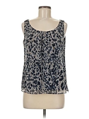 Lafayette 148 New York Sleeveless Silk Top (view 1)