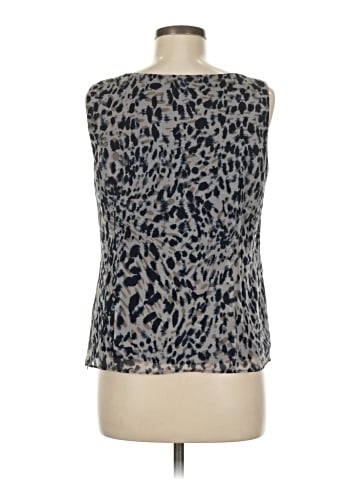 Lafayette 148 New York Sleeveless Silk Top (view 2)
