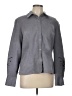 Norton McNaughton 100% Polyester Gray Long Sleeve Blouse Size 12 - photo 1