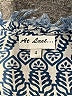 At Last 100% Cotton Blue 3/4 Sleeve Blouse Size 4 - photo 7