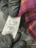 CAbi 100% Polyester Plaid Burgundy Long Sleeve Blouse Size S - photo 8