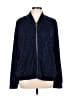 Du Jour Animal Print Blue Jacket Size L - photo 1