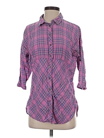 C&C California 3/4 Sleeve Button-Down Shirt (view 1)