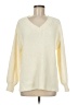 Laurie Felt 100% Polyester Ivory Pullover Sweater Size M - photo 1