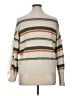 Cato 100% Acrylic Stripes Tan Pullover Sweater Size XL - photo 2