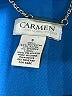 Carmen Carmen Marc Valvo Blue Coat Size S - photo 6