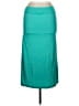 Assorted Brands Solid Teal Green Casual Skirt Size L - photo 1