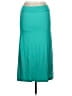 Assorted Brands Solid Teal Green Casual Skirt Size L - photo 2