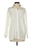 Shein Ivory Long Sleeve Blouse Size 4 - photo 1