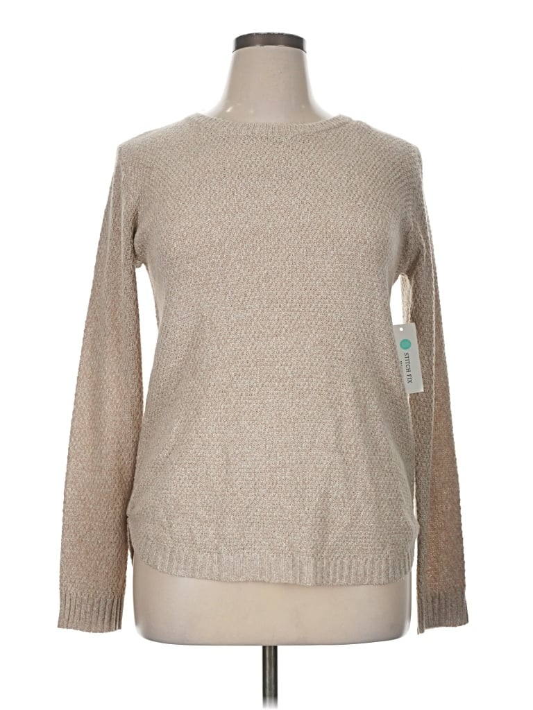 Pre-owned Pink Clover Pullover Sweater In Brown