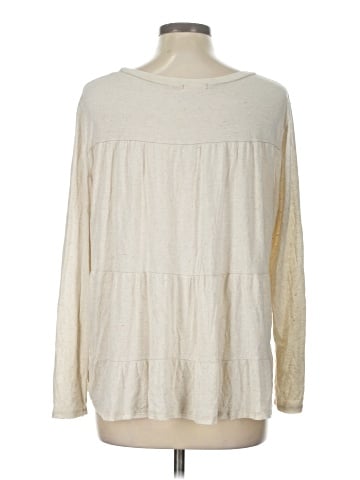 Cotton Bleu Long Sleeve Top (view 2)