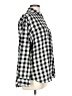 Madewell Checkered-gingham Black Long Sleeve Button-Down Shirt Size L - photo 4