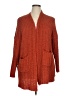 Unbranded Orange Cardigan Size XL (estimated) - photo 1