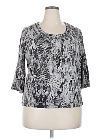 Jones New York Sport 3/4 Sleeve T-Shirt (view 1)