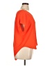Lush 100% Polyester Orange Short Sleeve Blouse Size XL - photo 4