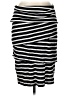 Design History Stripes Black Casual Skirt Size L - photo 1