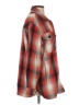Lucky Brand 100% Cotton Plaid Red Coat Size S - photo 4