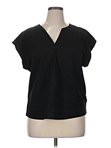 Bobeau Short Sleeve Blouse (view 1)
