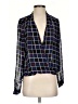 Lovers + Friends 100% Polyester Blue 3/4 Sleeve Blouse Size S - photo 1