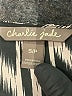 Charlie Jade 100% Polyester Chevron-herringbone Multi Color Black Romper Size S - photo 4