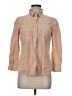 Goop G. Label Tan Long Sleeve Button-Down Shirt Size 6 - photo 1