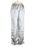 BFA Classics 100% Polyester Metallic Silver Casual Pants Size M (petite) - photo 1