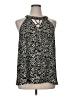 Shein Curve 100% Polyester Black Sleeveless Blouse Size 16 Plus (2) - photo 1