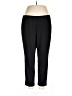 Bob Mackie Solid Black Dress Pants Size 1X (petite) - photo 1