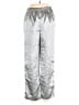 BFA Classics 100% Polyester Metallic Silver Casual Pants Size M (petite) - photo 2