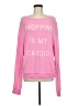 Wildfox Pink Sweatshirt Size Med (2 or M) - photo 1