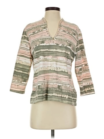 Ruby Rd. 3/4 Sleeve Top (view 1)