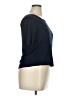 MAX Blue Short Sleeve Top Size XL - photo 4