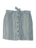 DASH Stripes Blue Casual Skirt Size S - photo 1