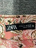 Zara Floral Tan Casual Skirt Size XL - photo 3