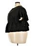 Shein Curve 100% Polyester Black Short Sleeve Top Size 4X - photo 5
