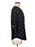 Everly 100% Polyester Black 3/4 Sleeve Blouse Size M - photo 4