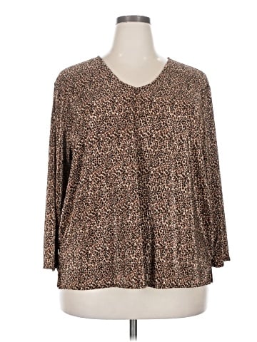 Sag Harbor 3/4 Sleeve Blouse (view 1)