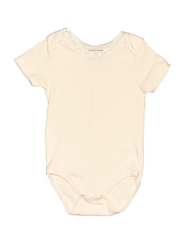 Calvin Klein Short Sleeve Onesie (view 1)