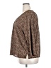 Sag Harbor 100% Polyester Brown 3/4 Sleeve Blouse Size 2X - photo 5
