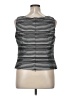 Xscape Stripes Black Sleeveless Top Size 16 - photo 2